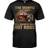 Hot Rod Shirt, Grandpa Bingo Real Grandpass Build Hot Rods, Vintage Nostalgic Gift