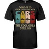 Hot Rod Shirt, Grew Up Playing With Cars, Mens Short-Sleeve Unisex T-Shirt Gift For Dad