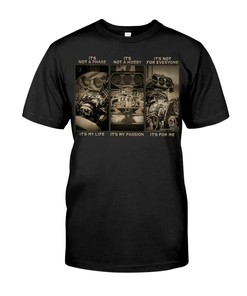 Hot Rod Shirt, It'S Not A Hobby It'S My Passion, American Hot Rod, Unisex T-Shirt Gift For Dad