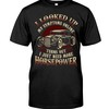 Hot Rod Shirt, Looked Up Symptoms Online , Vintage Nostalgic Gift Men'S Crewneck T-Shirt