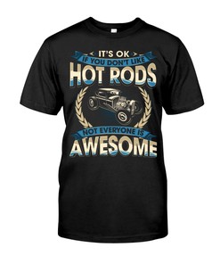 Hot Rod Shirt, Not Every One Is Awesome, Vintage Hot Rod Builder Gift, Car Lover Shirt