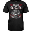 Hot Rod Shirt, Obsessive Cars Disorder, Mens Short-Sleeve Unisex T-Shirt Gift For Dad