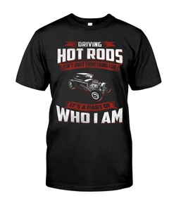 Hot Rod Shirt, Part Of Who I Am, Vintage Hot Rod Builder Gift, Car Lover Shirt