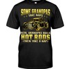 Hot Rod Shirt, Some Grandpas Take Naps Real Grandpas Build Hot Rods, Vintage Nostalgic Gift