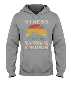 Hot Rod Shirt, Stress Is Caused By Not Building Hot Rod Enough, Vintage Nostalgic Gift