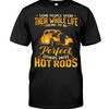Hot Rod Shirt, Trying Perfect , Vintage Nostalgic Gift Men'S Crewneck T-Shirt