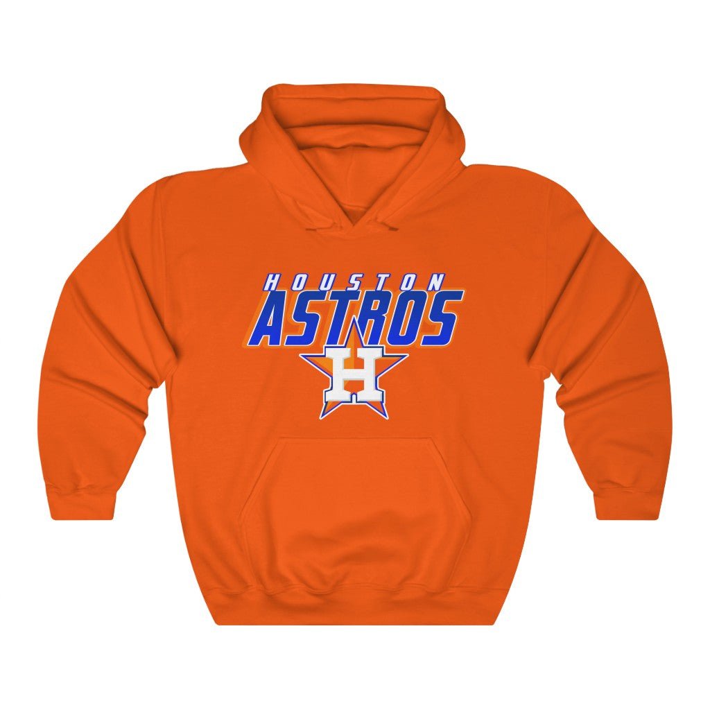 Houston Astros Vintage 90's MLB Hoodie Sweatshirt Sport Shirt