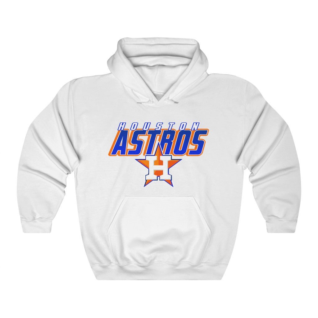 Houston Astros Vintage 90's MLB Hoodie Sweatshirt Sport Shirt - Image 2