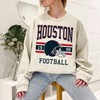 Houston Football Sweatshirt, Vintage Retro Houston Football Shirt for NFL Fans