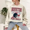 Houston Football Team Sweatshirt, Retro Houston Football Shirt for NFL Fans