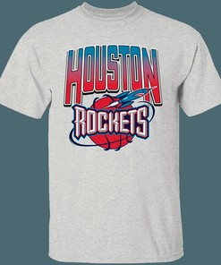 Houston Rockets ROCKET Retro NBA Fan T-Shirt Sweatshirt Hoodie