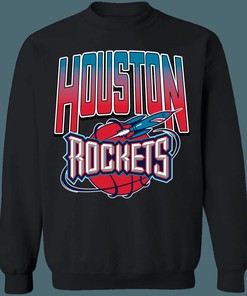Houston Rockets Retro 90's NBA Vintage Sweatshirt Hoodie Shirt For NBA Fans