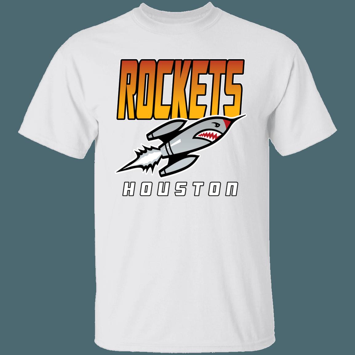 Houston Rockets Retro NBA Fan T-Shirt Sweatshirt Hoodie - Image 2