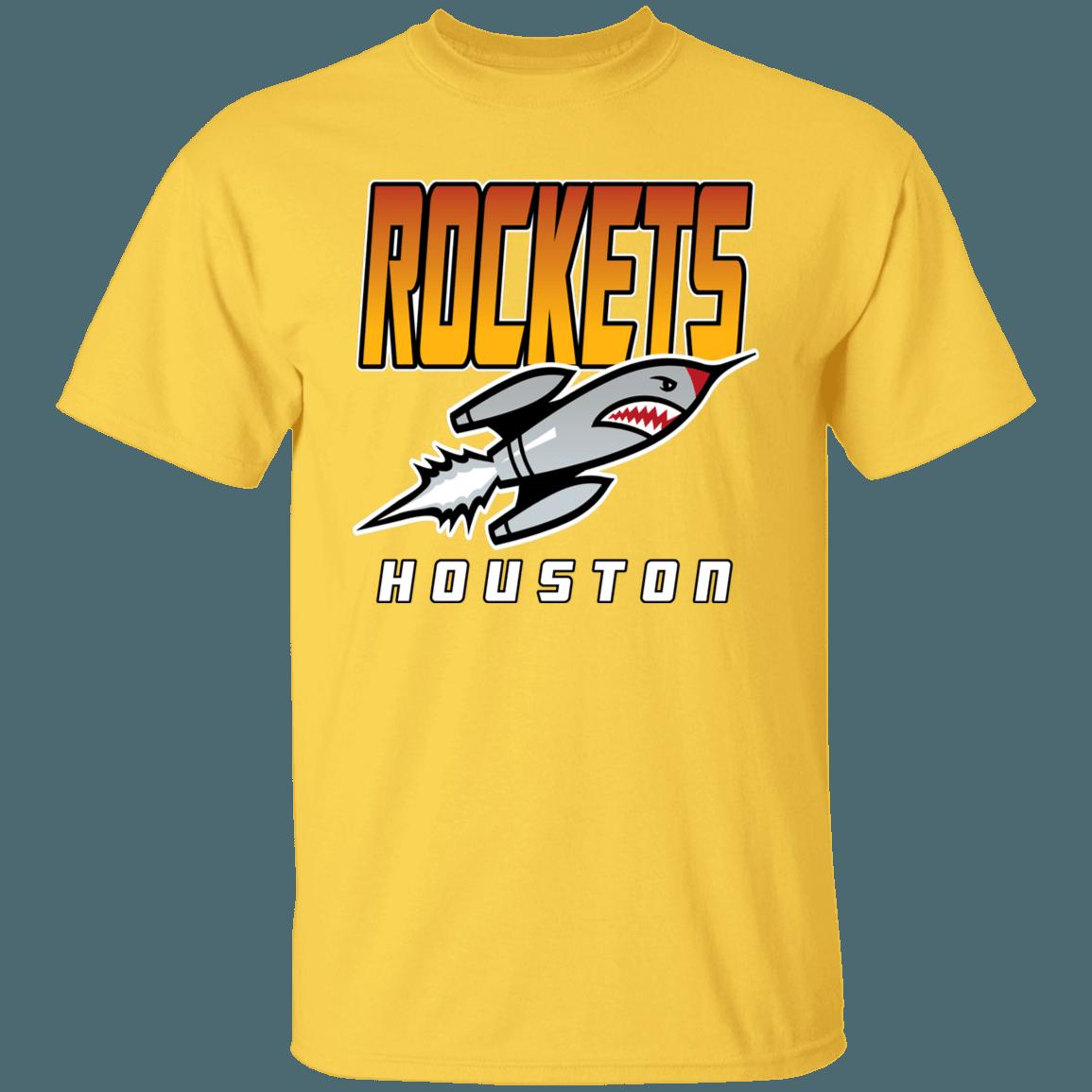 Houston Rockets Retro NBA Fan T-Shirt Sweatshirt Hoodie - Image 3