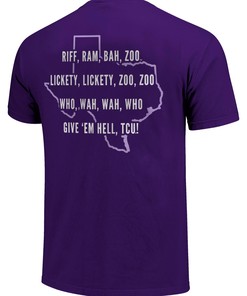 Image One Men'S Tcu Horned Frogs Fight Song T-Shirt, Tcu Shirts Gift For Fans, Tcu Student Gifts