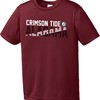 Image One Youth Boy'S Ncaa Diagonal Short Sleeve Polyester Competitor T-Shirt