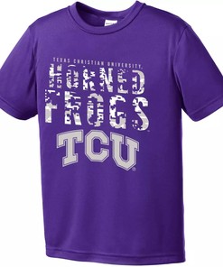 Image One Youth Tcu Horned Frogs Digital Camo Competitor T-Shirt, University Football Fan Shirt, Tcu Student Gifts