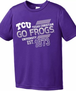 Image One Youth Tcu Horned Frogs Offsides Competitor T-Shirt, University Football Fan Shirt, Tcu Student Gifts