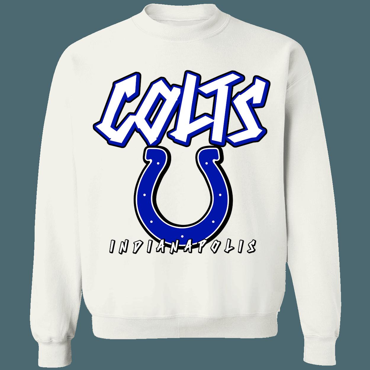 Indianapolis Colts Vintage 90's NFL American Football Lover Sweatshirt Hoodie - Image 3