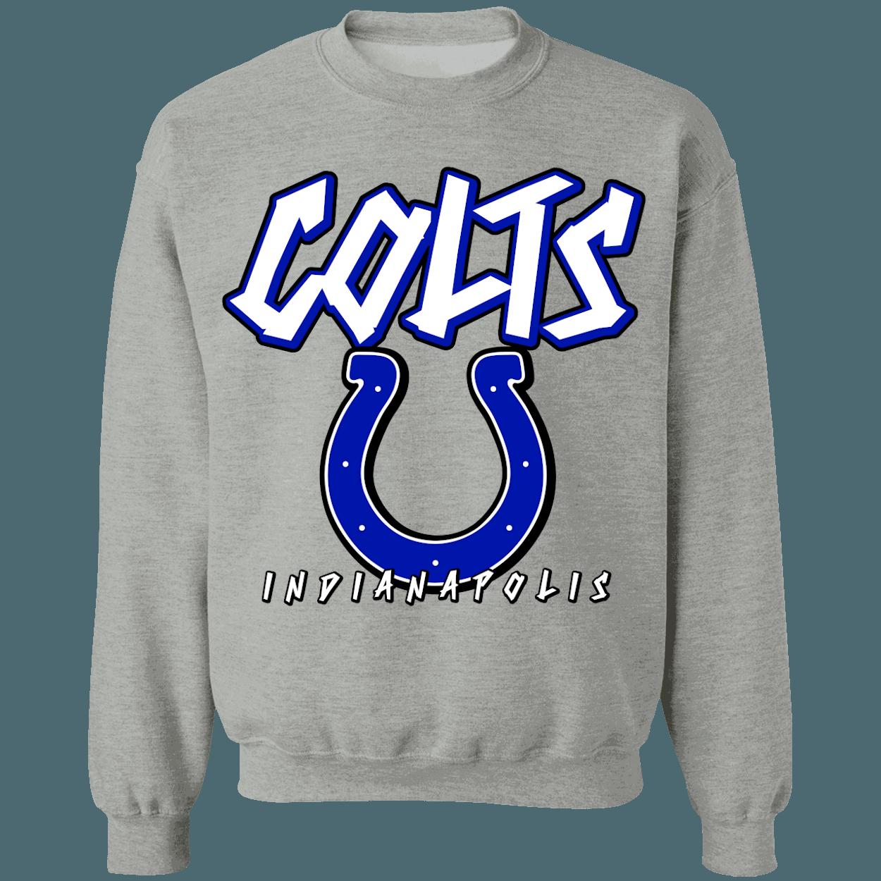 Indianapolis Colts Vintage 90's NFL American Football Lover Sweatshirt Hoodie - Image 4
