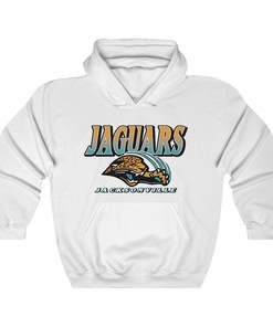 Jacksonville Jaguars Retro 1990's NFL Unisex Hoodie Sweatshirt Sport Shirt