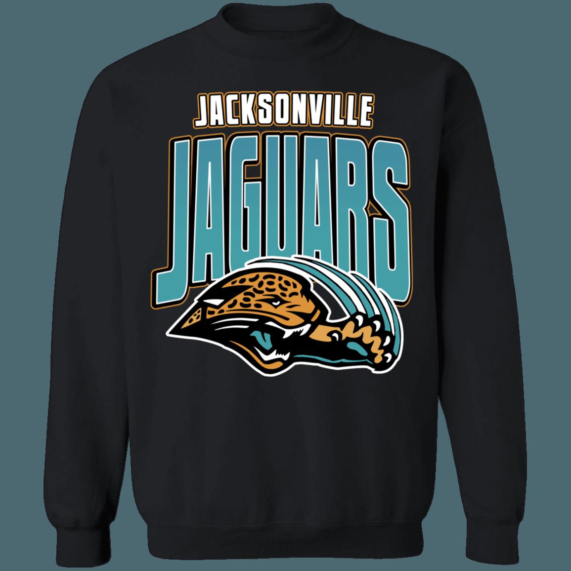 Jacksonville Jaguars Retro NFL American Football Lover Sweatshirt Hoodie - Image 2