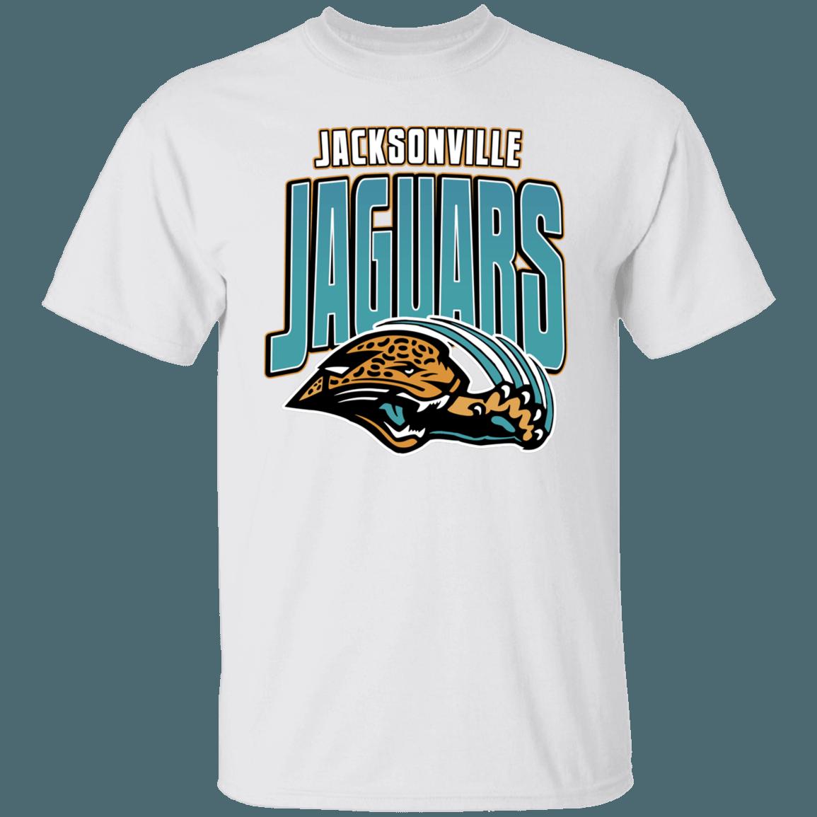 Jacksonville Jaguars Vintage 90's NFL T-Shirt Sweatshirt Hoodie Gifts for Fans - Image 2