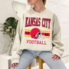 Kansas City Football Sweatshirt, Vintage Retro Kansas City Football Shirt for NFL Fans