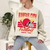 Kansas City Football Team Sweatshirt, Vintage Kansas City Football Shirt for NFL Fans