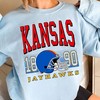 Kansas Football Crewneck Sweatshirt, Kansas Football Sweatshirt, Football Fan Shirt, University Football Fan Shirt
