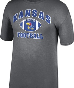 Kansas Football Men'S Short Sleeve Basic Tee, Kansas Basketball Shirts