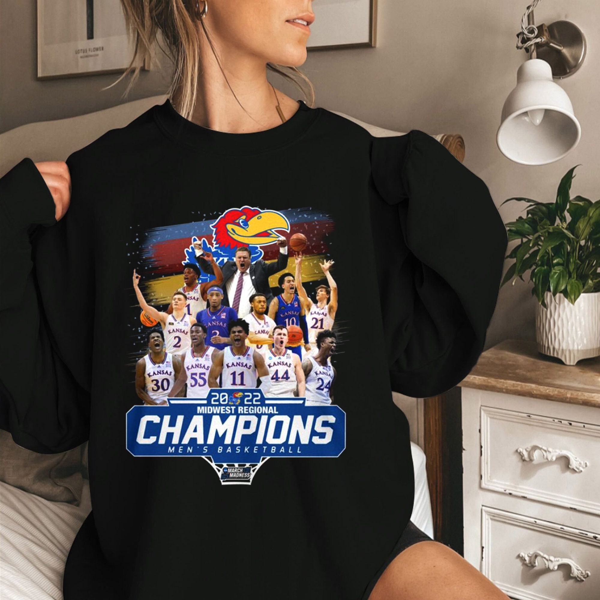Kansas Jayhawks Champions Final Four March Madness 2022 Shirt, Kansas Basketball Shirts