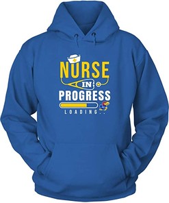 Kansas Jayhawks Hoodie, Nurse In Progress Team Hoodie, Kansas Basketball Shirts Gifts