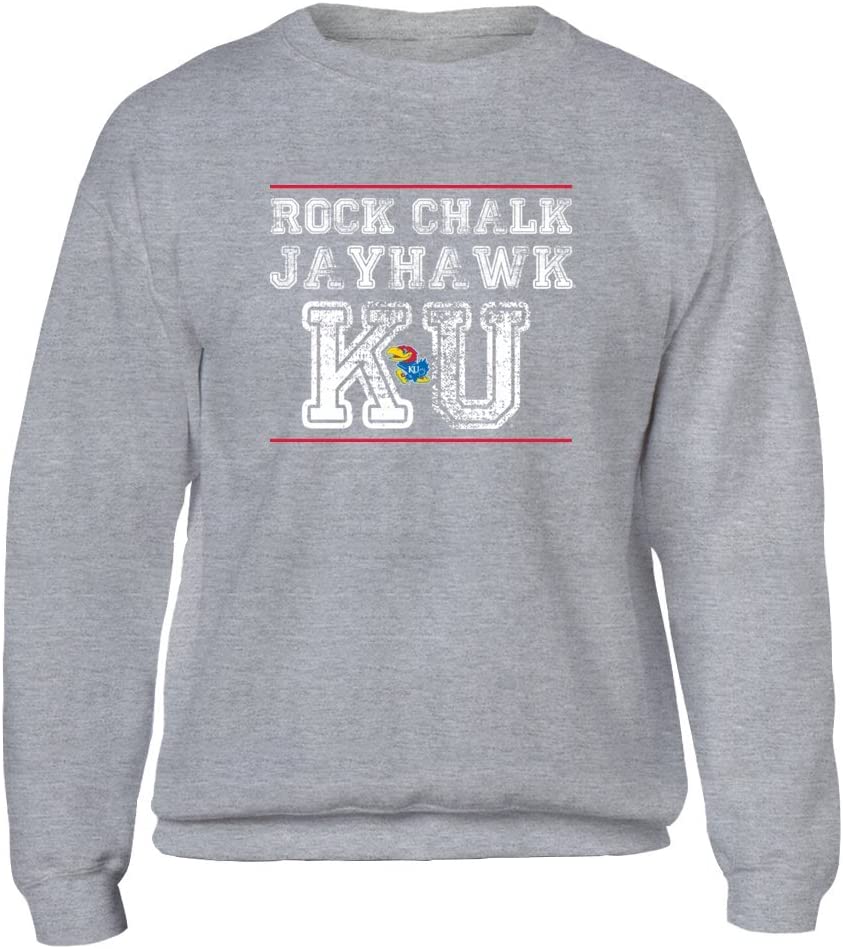 Kansas Jayhawks Hoodie, Rock Chalk Jayhawk Ku Gifts For Fans, Vintage Ncaa Shirts - Image 3