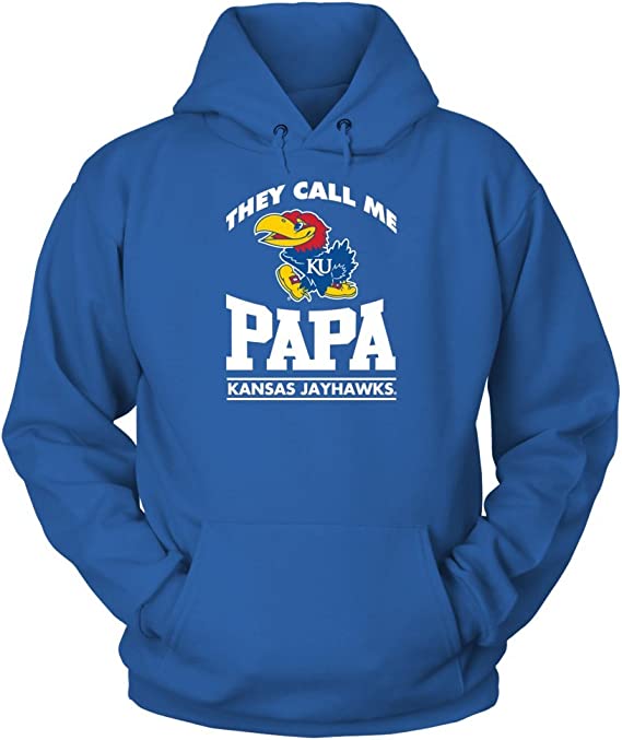 Kansas Jayhawks Hoodie, They Call Me Papa Gift For Her, For Him, Kansas Basketball Shirts Gifts - Image 2
