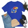 Kansas Jayhawks Shirt Bella Canvas- Super Soft Tee Rock Chalk Jayhawk