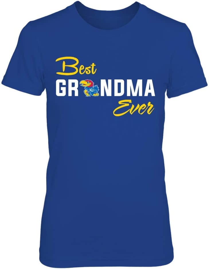 Kansas Jayhawks Shirt, Best Freakin' Grandma Ever, Kansas Basketball Shirts Gifts
