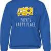 Kansas Jayhawks Shirt, Camping Papa'S Happy Place Team, Kansas Basketball Shirts Gifts