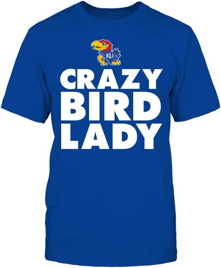 Kansas Jayhawks Shirt, Crazy Lady Gifts For Fans, Vintage Ncaa Shirts