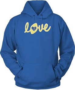 Kansas Jayhawks Shirt, Football Love Lowercase Checkered Pattern, Kansas Basketball Shirts Gifts