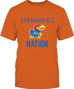 Kansas Jayhawks Shirt, Jayhawks Nation, Kansas Basketball Shirts Gifts