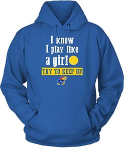 Kansas Jayhawks Shirt, Play Like A Girl Basketball Team, Kansas Basketball Shirts Gifts