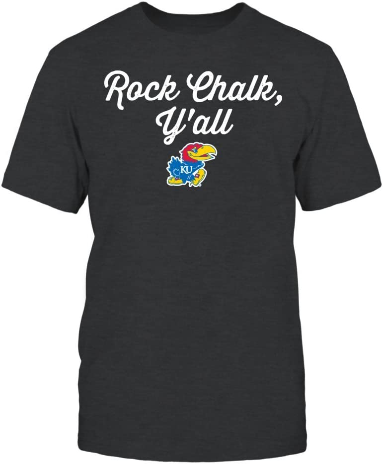 Kansas Jayhawks Shirt, Rock Chalk Y'All Gifts For Fans, Vintage Ncaa Shirts - Image 2