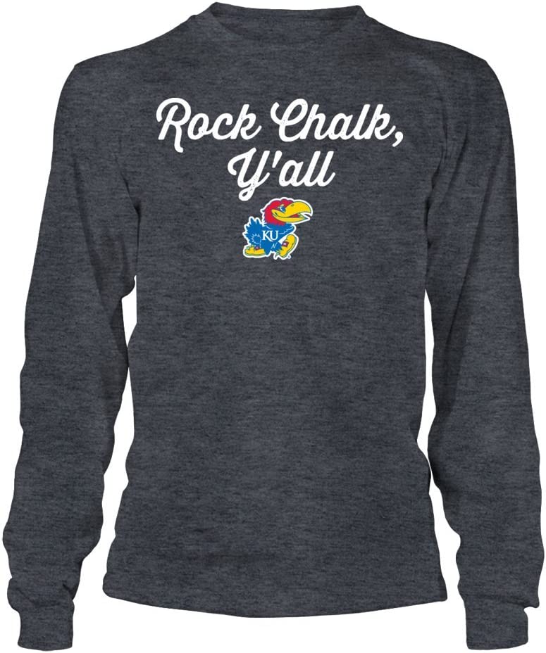 Kansas Jayhawks Shirt, Rock Chalk Y'All Gifts For Fans, Vintage Ncaa Shirts - Image 4