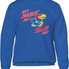 Kansas Jayhawks Sweatshirt, Aint Nothin But A Ku Thang Baby, Kansas Basketball Shirts Gifts