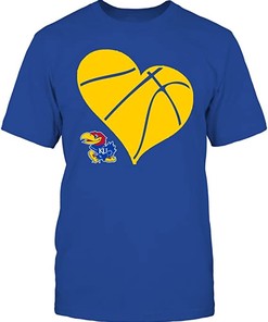 Kansas Jayhawks Tank Top, Ku Basketball Heart Gifts For Fans, Vintage Ncaa Shirts