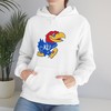 Kansas Jayhawks Unisex Heavy Blend Hooded Sweatshirt,Kansas Jayhawks Fan Outfit Hoodie