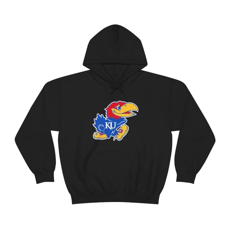 Kansas Jayhawks Unisex Heavy Blend Hooded Sweatshirt,Kansas Jayhawks Fan Outfit Hoodie - Image 4