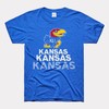 Kansas Stacked Tee Gifts For Fans, Kansas Basketball Shirts