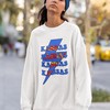 Kansas University Sweatshirt, Kansas Football Crewneck, Jayhawks Sweatshirt, Lawrence Kansas, Ku Apparel